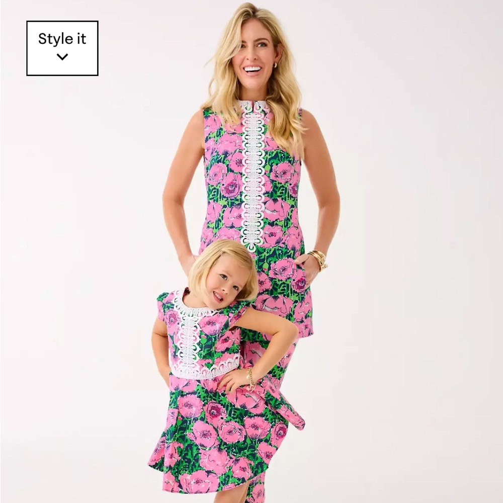 Lilly Pulitzer Spring 2026 Cleodora Floral Shift Dress NWT, unopened! - Picture 3 of 9